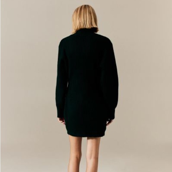 H&M Black Mock-turtleneck Dress - Picture 4 of 7
